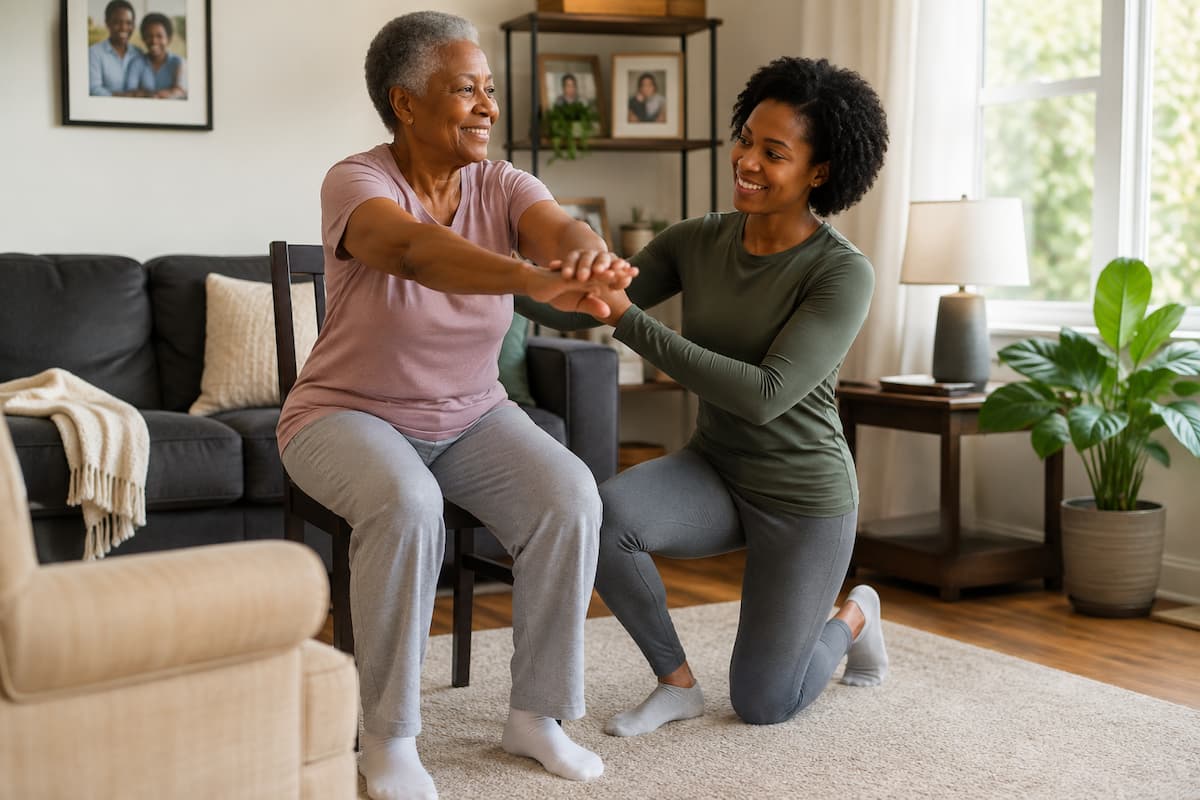 How In-Home Physical Therapy Helps Seniors Regain Strength After a Hospital Stay